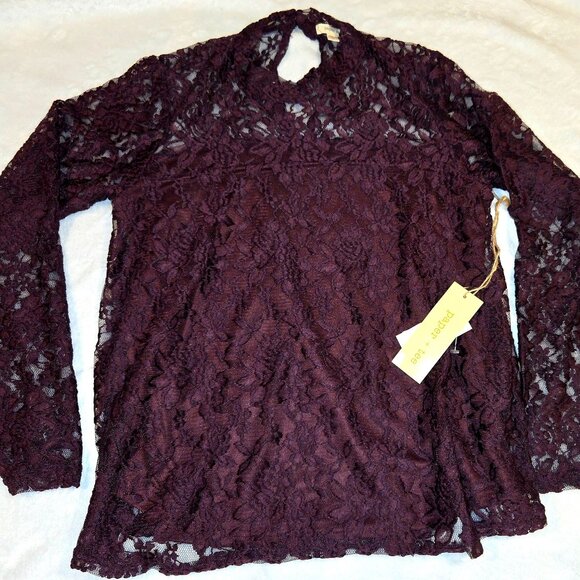 NWT Lace top women's size lg - Picture 1 of 1